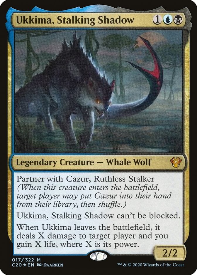 Ukkima, Stalking Shadow [Commander 2020] | Lots Moore NSW