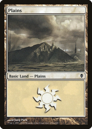 Plains (231a) [Zendikar] | Lots Moore NSW