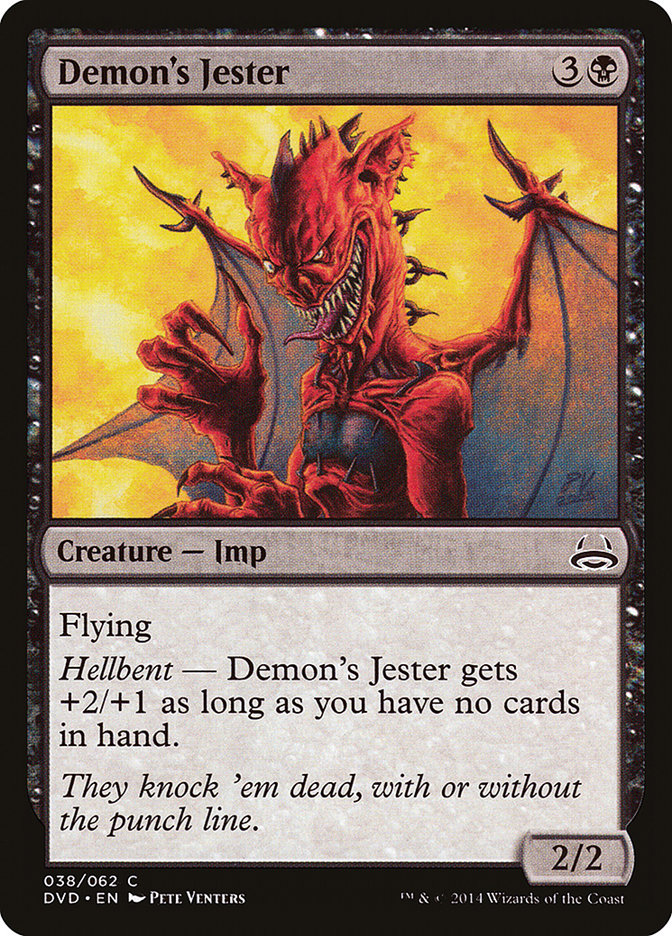 Demon's Jester (Divine vs. Demonic) [Duel Decks Anthology] | Lots Moore NSW