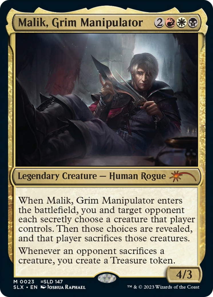 Malik, Grim Manipulator [Secret Lair: Universes Within] | Lots Moore NSW