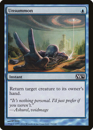 Unsummon [Magic 2012] | Lots Moore NSW