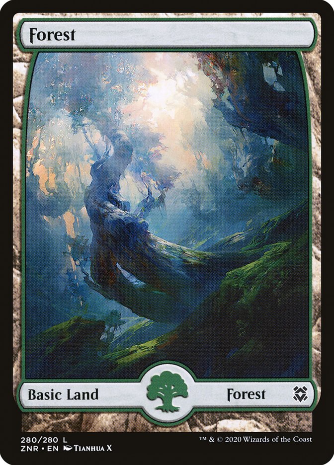 Forest (280) [Zendikar Rising] | Lots Moore NSW