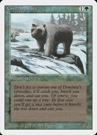 Grizzly Bears [Revised Edition] | Lots Moore NSW