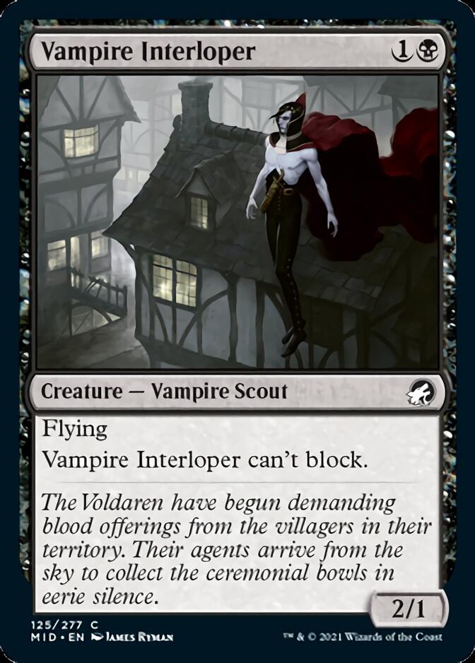 Vampire Interloper [Innistrad: Midnight Hunt] | Lots Moore NSW