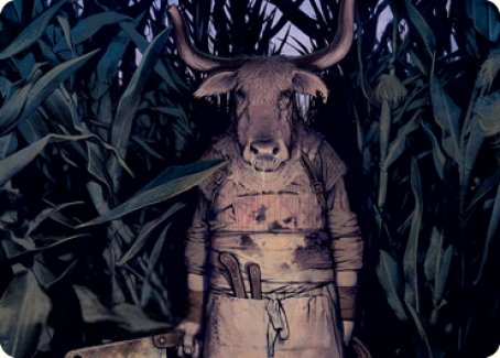 Fleshtaker Art Card [Innistrad: Midnight Hunt Art Series] | Lots Moore NSW