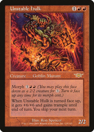 Unstable Hulk [Legions] | Lots Moore NSW
