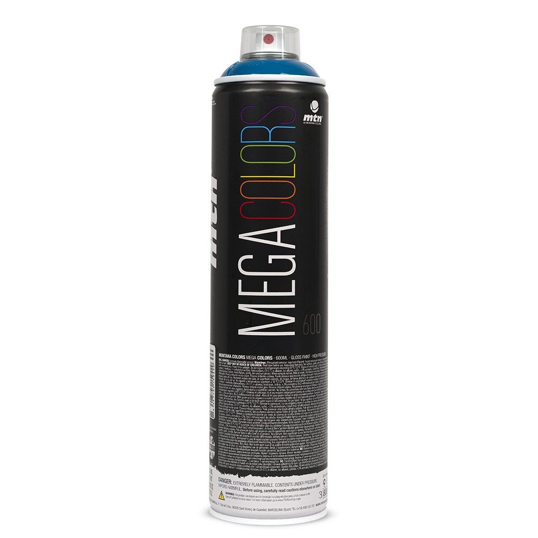 Blue Dark MTN Mega Spray Paint - 600ml - RV5005 (NO POST ITEM) | Lots Moore NSW