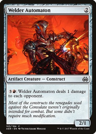 Welder Automaton [Aether Revolt] | Lots Moore NSW