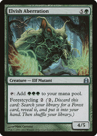 Elvish Aberration [Commander 2011] | Lots Moore NSW