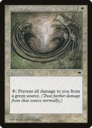 Circle of Protection: Green [Tempest] | Lots Moore NSW