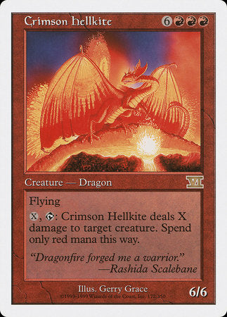 Crimson Hellkite [Classic Sixth Edition] | Lots Moore NSW