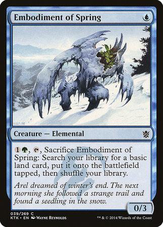 Embodiment of Spring [Khans of Tarkir] | Lots Moore NSW