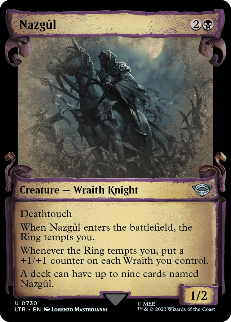 Nazgul (0730) [The Lord of the Rings: Tales of Middle-Earth Showcase Scrolls] | Lots Moore NSW