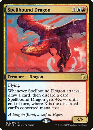 Spellbound Dragon [Commander 2017] | Lots Moore NSW