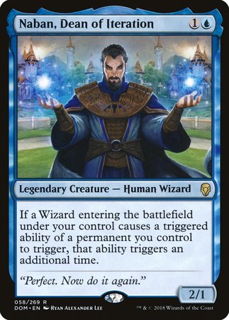 Naban, Dean of Iteration [Dominaria] | Lots Moore NSW