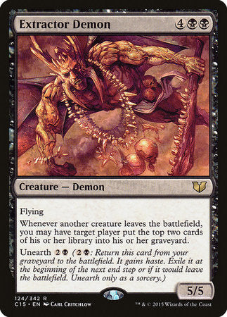 Extractor Demon [Commander 2015] | Lots Moore NSW