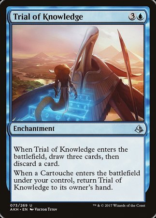 Trial of Knowledge [Amonkhet] | Lots Moore NSW