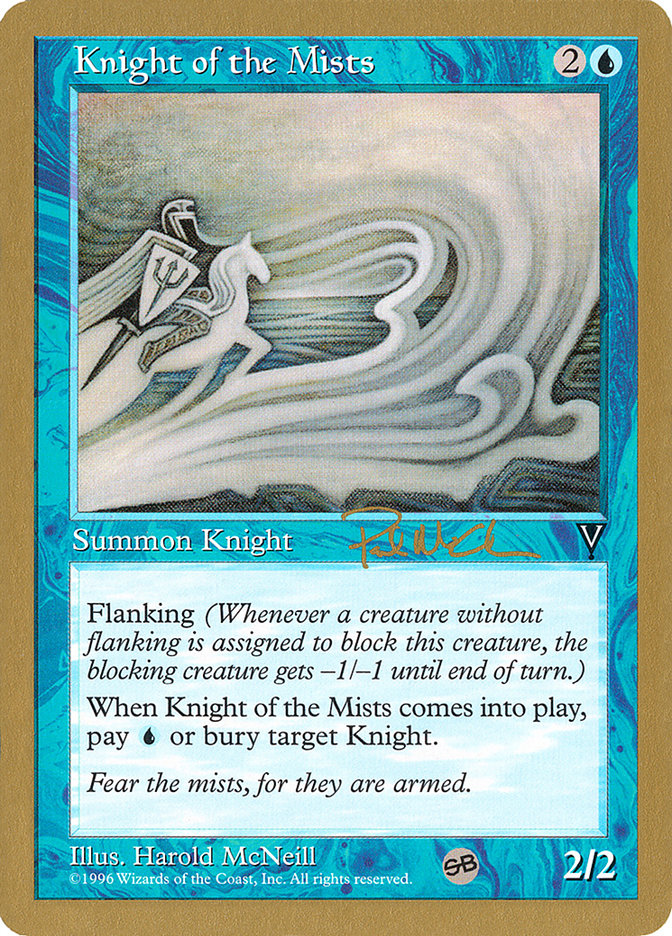 Knight of the Mists (Paul McCabe) (SB) [World Championship Decks 1997] | Lots Moore NSW