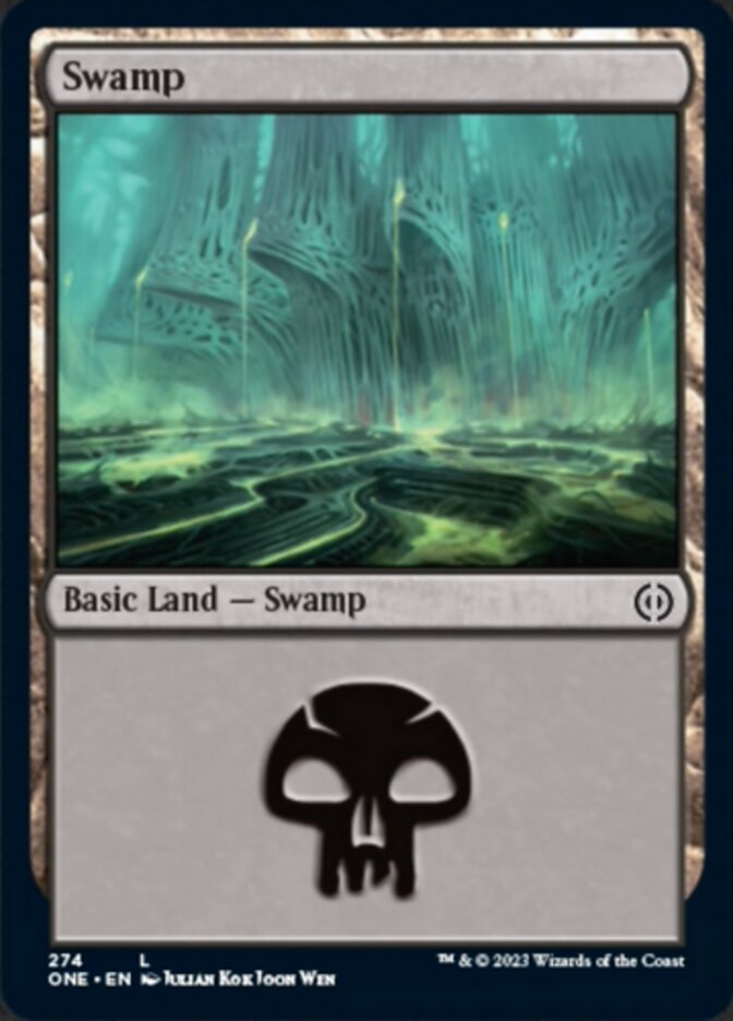 Swamp (274) [Phyrexia: All Will Be One] | Lots Moore NSW