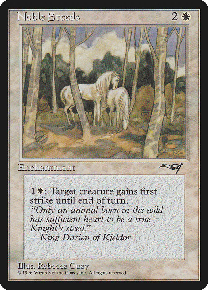 Noble Steeds (Grazing) [Alliances] | Lots Moore NSW
