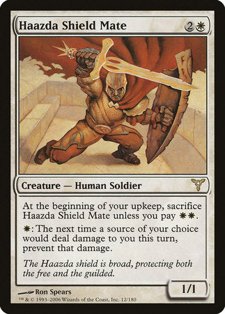 Haazda Shield Mate [Dissension] | Lots Moore NSW