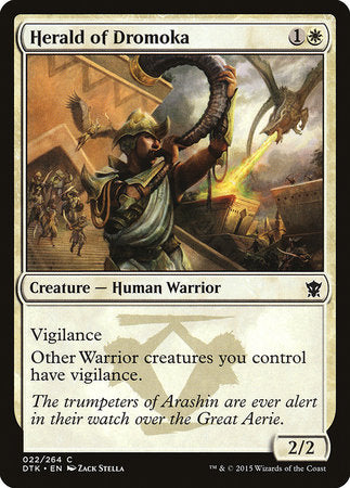 Herald of Dromoka [Dragons of Tarkir] | Lots Moore NSW