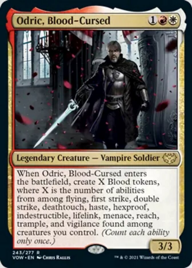 Odric, Blood-Cursed [Innistrad: Crimson Vow] | Lots Moore NSW