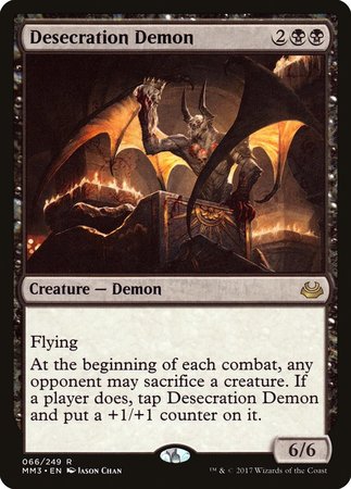 Desecration Demon [Modern Masters 2017] | Lots Moore NSW