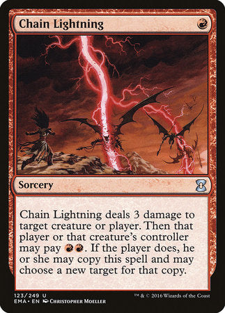 Chain Lightning [Eternal Masters] | Lots Moore NSW