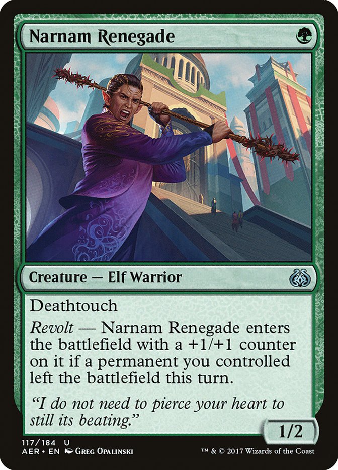 Narnam Renegade [Aether Revolt] | Lots Moore NSW