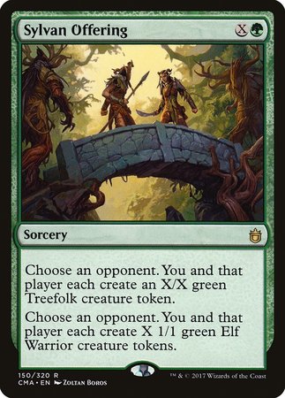 Sylvan Offering [Commander Anthology] | Lots Moore NSW