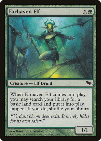 Farhaven Elf [Shadowmoor] | Lots Moore NSW