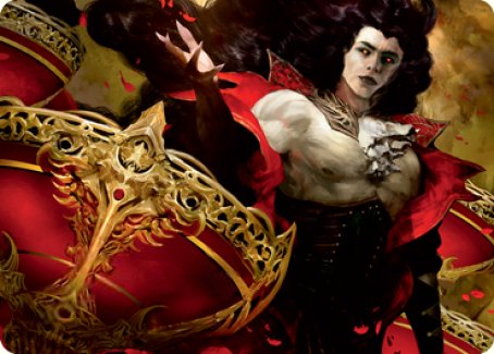 Bloodvial Purveyor Art Card [Innistrad: Crimson Vow Art Series] | Lots Moore NSW