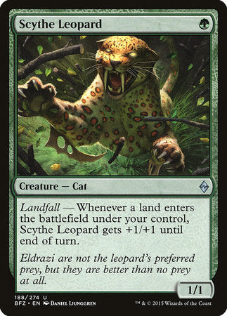 Scythe Leopard [Battle for Zendikar] | Lots Moore NSW