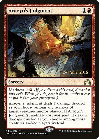 Avacyn's Judgment [Shadows over Innistrad Promos] | Lots Moore NSW