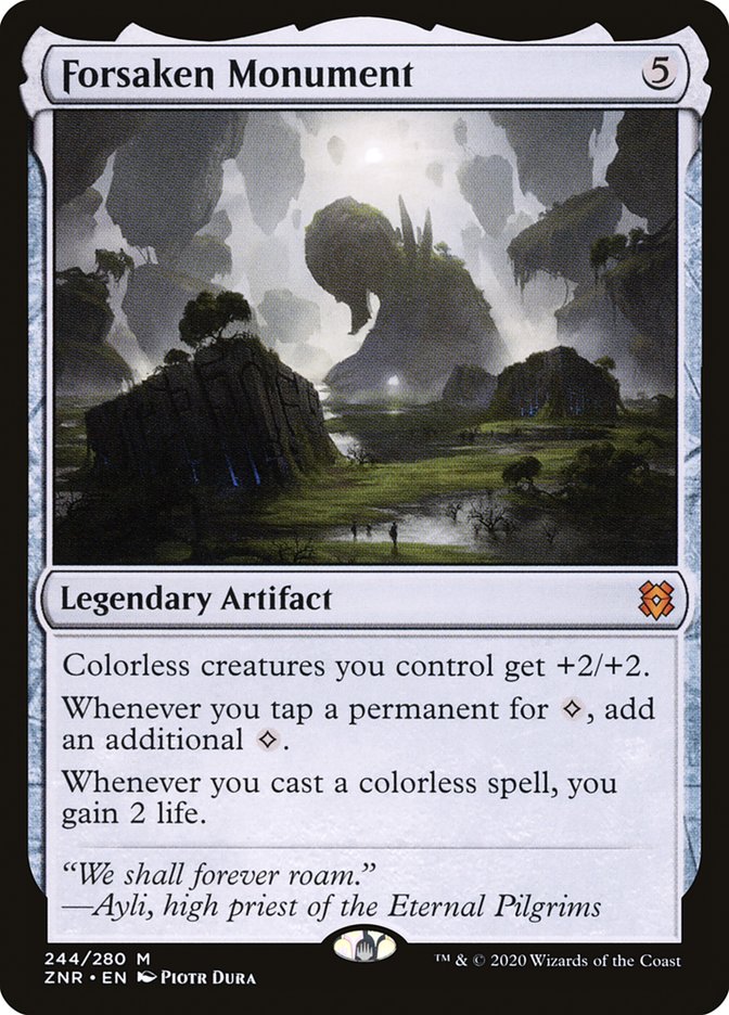 Forsaken Monument [Zendikar Rising] | Lots Moore NSW