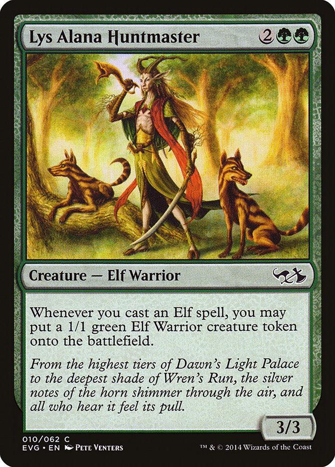 Lys Alana Huntmaster (Elves vs. Goblins) [Duel Decks Anthology] | Lots Moore NSW