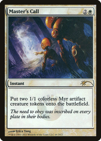 Master's Call [Wizards Play Network 2011] | Lots Moore NSW