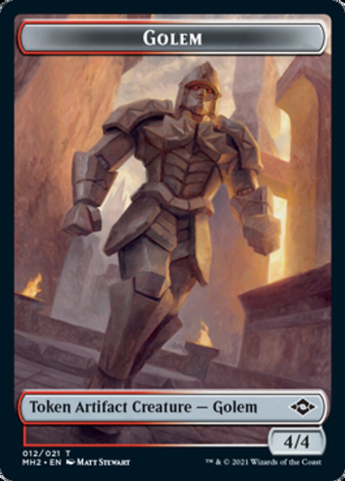 Golem Token [Modern Horizons 2 Tokens] | Lots Moore NSW