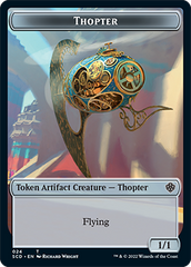 Elephant // Thopter Double-Sided Token [Starter Commander Decks] | Lots Moore NSW