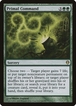 Primal Command [Archenemy] | Lots Moore NSW