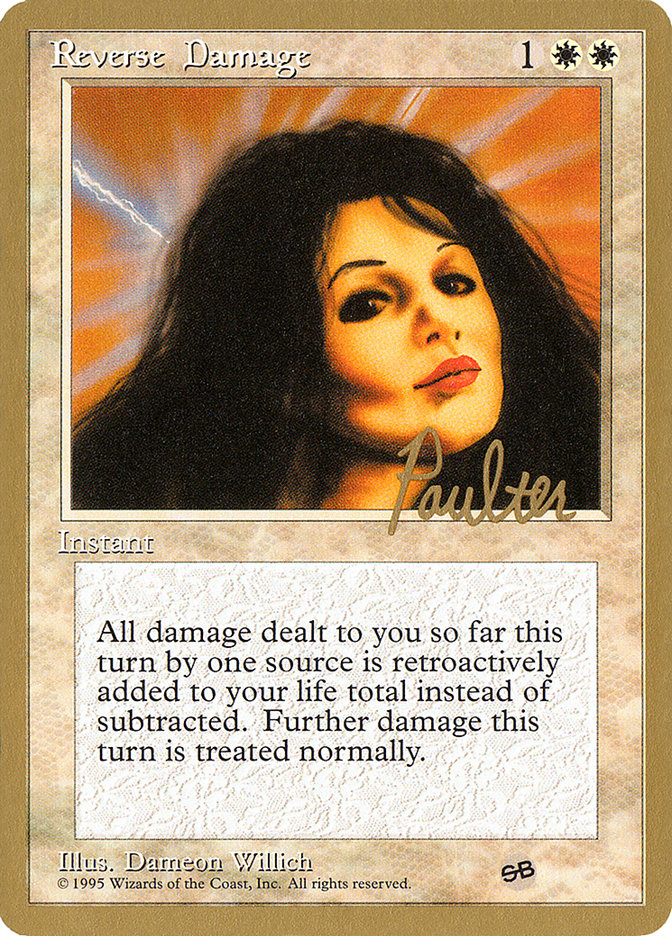 Reverse Damage (Preston Poulter) (SB) [Pro Tour Collector Set] | Lots Moore NSW