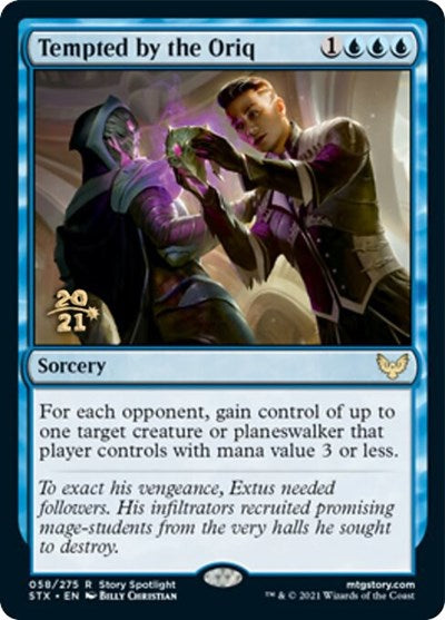 Tempted by the Oriq [Strixhaven: School of Mages Prerelease Promos] | Lots Moore NSW