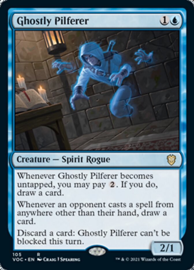 Ghostly Pilferer [Innistrad: Crimson Vow Commander] | Lots Moore NSW
