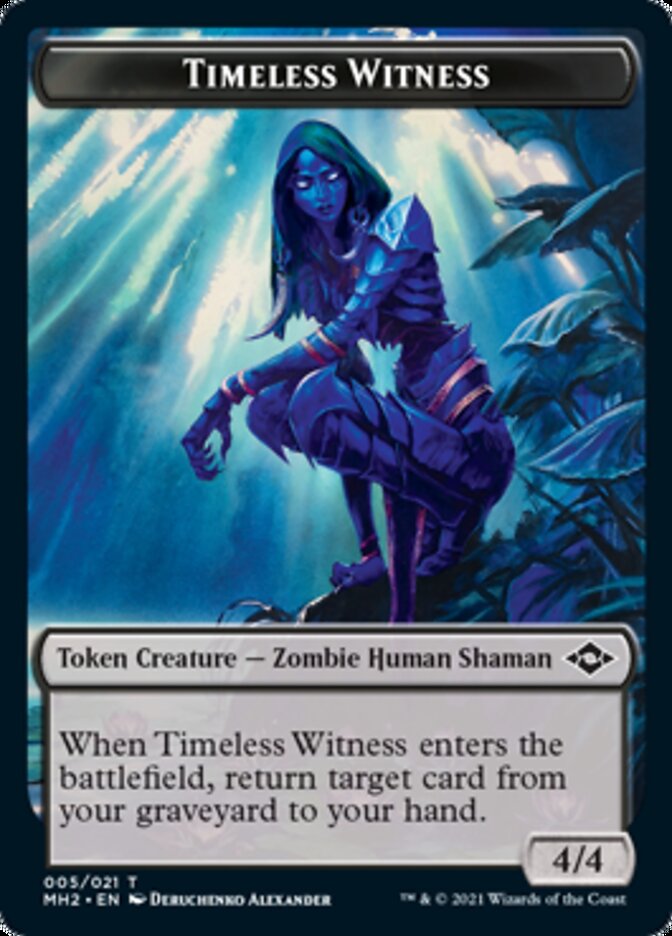 Timeless Witness Token // Treasure Token (#20) [Modern Horizons 2 Tokens] | Lots Moore NSW