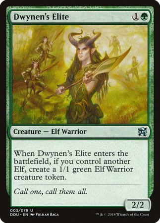 Dwynen's Elite [Duel Decks: Elves vs. Inventors] | Lots Moore NSW