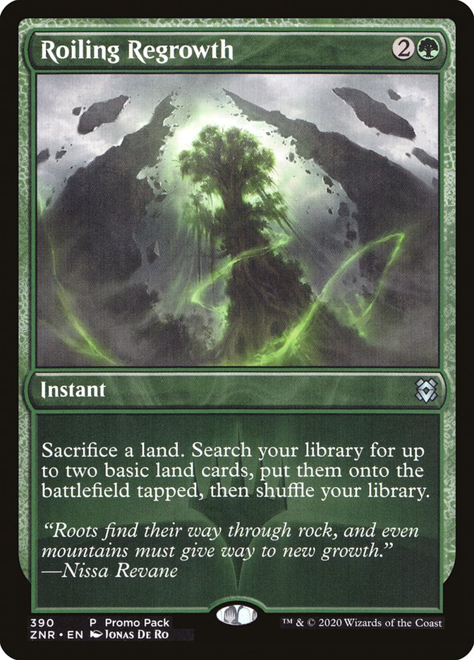 Roiling Regrowth (Promo Pack) [Zendikar Rising Promos] | Lots Moore NSW