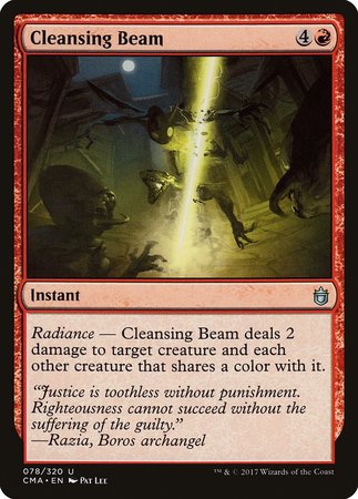 Cleansing Beam [Commander Anthology] | Lots Moore NSW