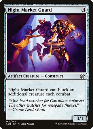 Night Market Guard [Aether Revolt] | Lots Moore NSW
