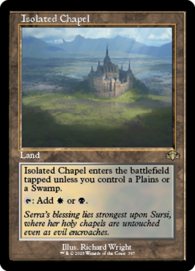 Isolated Chapel (Retro) [Dominaria Remastered] | Lots Moore NSW